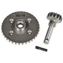 AX30401 Heavy Duty Bevel Gear Set 36T/14T - HORIZON HOBBY - Référence: AXIC3401