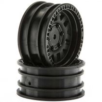 AX31587 1.9 Wheels KMC XD Machete Crawl Black (2) - HORIZON HOBBY - Référence: AXIC8010