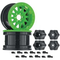 AX31363 2.2 Method Beadlock Wheel IFD Green (2) - HORIZON HOBBY - Référence: AXIC8077