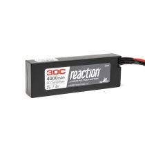 Pack REACTION 7,4V 4000mAh 2S 30C Lipo Coque rigide: TRA - HORIZON HOBBY - Référence: DYN9003T