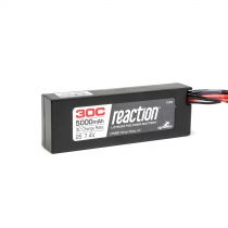 Batterie Reaction Li-Po 2S 7,4V 5000mA 30C, boitier rigide, prise Deans - HORIZON HOBBY - Référence: DYN9005D