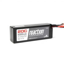 Pack REACTION 11,1V 5000mAh 3S 20C Lipo Coque rigide: EC3 - HORIZON HOBBY - Référence: DYN9006EC