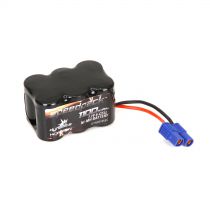 Batterie Ni-MH 7,2V 1100mA 6c, 3+3 avec prise EC3 - HORIZON HOBBY - Référence: DYNB0105EC