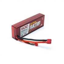 Batterie Li-Po Reaction HV 2S 7,6V 5000mA 50C, Boitier rigide:Dean - HORIZON HOBBY - Référence: DYNB3852D