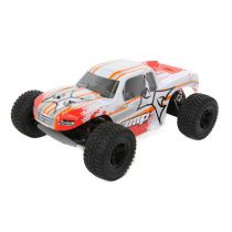 AMP MT 1/10 2WD Monster Truck: Blanc/Orange RTR INT - HORIZON HOBBY - Référence: ECX03028IT1