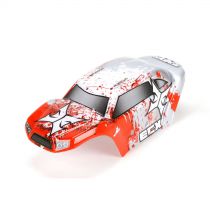 1:24 Temper - Carrosserie peinte, Rouge/Blanche - HORIZON HOBBY - Référence: ECX200008