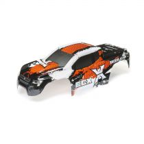 Body, White/Orange: 1/10 2wd & 4wd Ruckus - HORIZON HOBBY - Référence: ECX230033