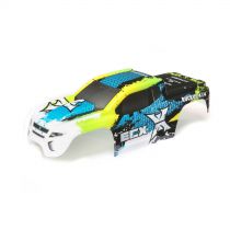 Body, Green/Blue: 1/10 2wd & 4wd Ruckus - HORIZON HOBBY - Référence: ECX230035