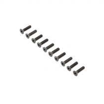 Flat Head Screws, Stl, BO, M4 x 16mm (10) - HORIZON HOBBY - Référence: LOS255017