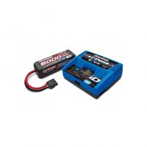 Chargeur sortie 100W 2971BX + 1 batt. 4S 5000mah Traxxas 2996GX