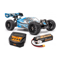 Combo Buggy HobbyTech NXT Evo V2 bleu RTR (Lipo 4S + Chargeur) 1.NXT.EVO-V2-BL.PK