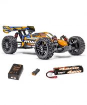 COMBO HOBBYTECH ROGUE Buggy ORANGE RTR (LIPO 2S + CHARGEUR) 1.ROGB.OR.RTR-PACK 