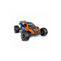 Traxxas RUSTLER Brushed Orange 2WD 2.4Ghz RTR (avec accus & chargeur) 37254-8-ORNG 