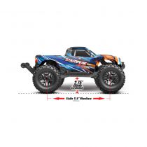 Traxxas Stampede 4x4 VXL HD 3s 1/10 RTR TQi TSM 90376-4 bleu