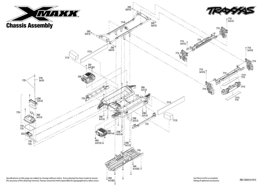 TRAXXAS X-MAXX 4X4 VERT X - 8S - BRUSHLESS - WIRELESS - ID- TSM